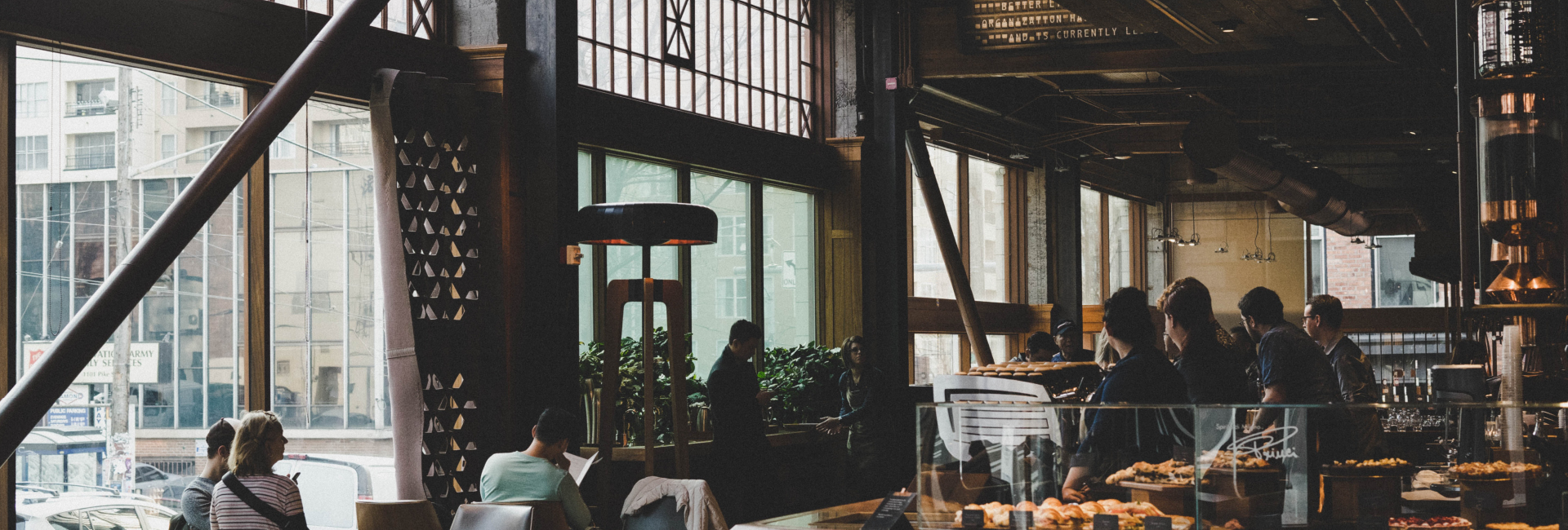 デザインカフェの風景